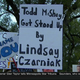 Illustration for article titled Lee Corso Does Butt Chugs: Todays James Madison iCollege GameDay/i Sign Roundup